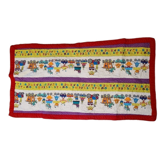 Thomas and Friends and Monsters Handmade Blanket 40"x22" - Picture 2 of 8